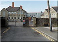 Entrance to Oldcastle Primary School, Bridgend