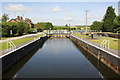 Dutton Lock on the Weaver Navigation