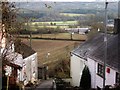 Llandeilo, side street in town centre