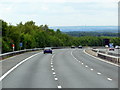 The M20 towards the M25 and London