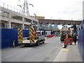 Crossrail construction, Royal Victoria Road