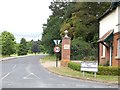 Gatepost and lodge of Melton Park