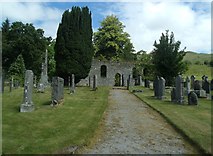 NM9346 : Ruined church at Kinlochlaich, Appin by Euan Nelson