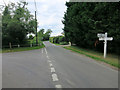 TL4532 : Minor road junction by Hugh Venables