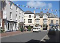 Bunting in Fore Street