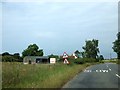 Barn and buildings at Park Corner on A1089