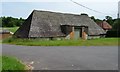 SU4837 : Grade 2 listed barn, East Stoke Farm by Christine Johnstone