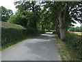 Bridleway towards Abbotsholme School