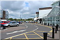 Road at the Rivergate Shopping Centre, Irvine