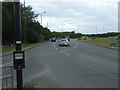 Busy roundabout near Royal Derby Hospital