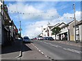 The B8 (Castlewellan Road) ascending towards The Square at Hilltown