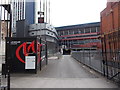 ST1876 : Entrance Gate 4 to the Millennium Stadium, Cardiff by Jaggery