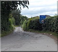 Weight limit ahead, Pen-Deri Farm Lane 