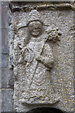 M8525 : Clontuskert Priory, Ballinasloe, Galway - detail (4) by Mike Searle
