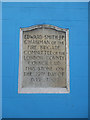 Dedication stone of the former Walworth fire station