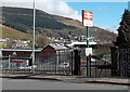 Station Road entrance to Treorchy railway station