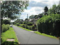 Healey  village  street  looking  west