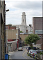 Looking down Albert Street