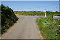 Road junction near Trelaminney