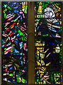 Stained glass window, St Leonard