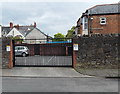 Potentially lethal gate in Kyveilog Street, Cardiff