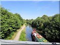 Basingstoke Canal from Eelmoor Bridge