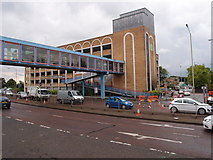TL1898 : Queensgate yellow car park by Michael Trolove