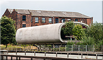 SJ8297 : Tubular Building by Peter McDermott