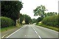 The A4421 running through Newton Purcell