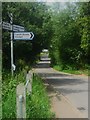 Looking Towards Popes Lane From Merle Common Road and Holland Road Junction