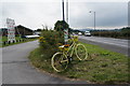SE1348 : Yellow Bike at Ben Rhydding by Ian S