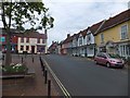 The north-west corner of Town Square, Woodbridge