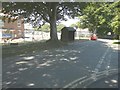 Bus stop in Sholden New Road