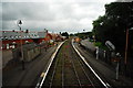 SX8499 : Crediton railway station by John Winder