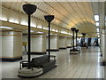 Gants Hill tube station - platform level concourse