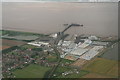 New Holland and New Holland Pier: aerial 2014