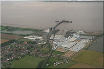 TA0824 : New Holland and New Holland Pier: aerial 2014 by Chris