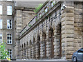 SD6921 : Darwen - India Mill - colonnade by Dave Bevis