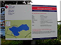 Information board, Mill Lough