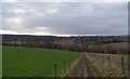 Muddy track towards Thorpe hesley.