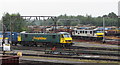 Locomotives at Basford Hall Yard, Crewe