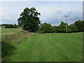 Footpath heading towards the B6248