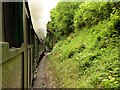 The Watercress Line Approaching Mount Pleasant Road Bridge