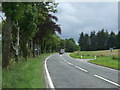 A bend in the A96