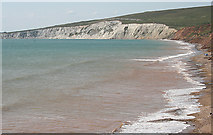 SZ3784 : Compton Bay from Shippard's Chine by Anne Burgess