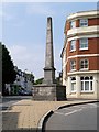SU4729 : Winchester Plague Memorial, Upper High Street by David Dixon