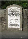T1279 : Plaque on the Aughrim Bridge by David Purchase