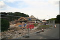 Dunholme: building site on Market Rasen Road near Scothern Lane junction