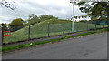 Mound on the west side of Cwmdonkin Drive, Swansea