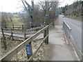 Cycle path end, Kingussie